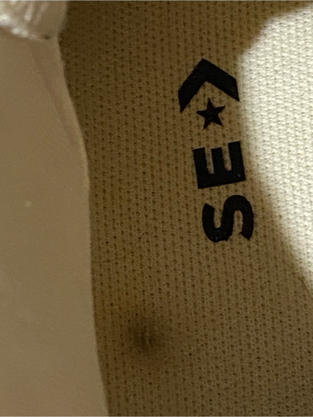 Converse Cream High-Top Canvas Sneakers - Picture 11 of 16
